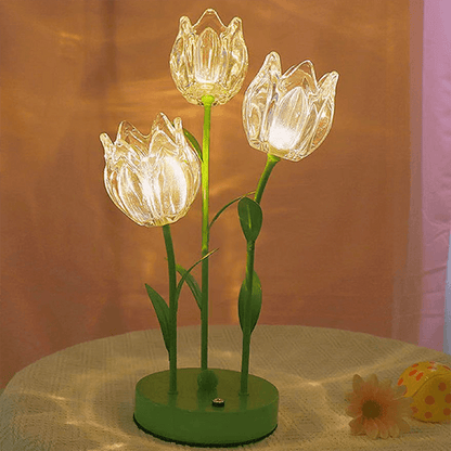 Lampe de nuit fleur Lighteme