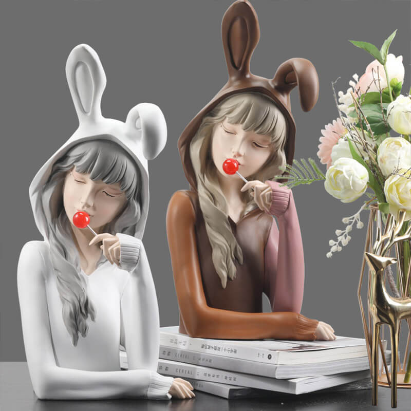 Lighteme Lollipop Girl Ornament