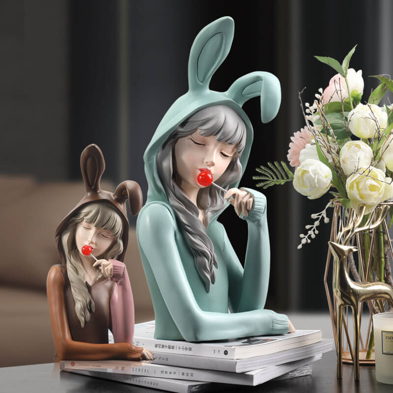 Lighteme Lollipop Girl Ornament