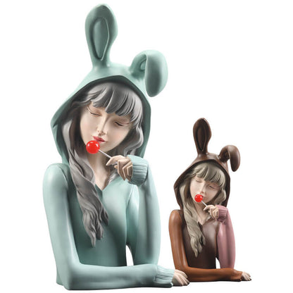 Lighteme Lollipop Girl Ornament