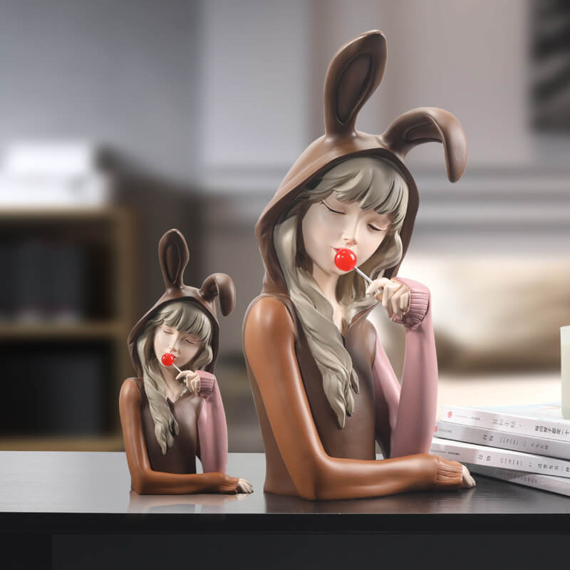 Lighteme Lollipop Girl Ornament