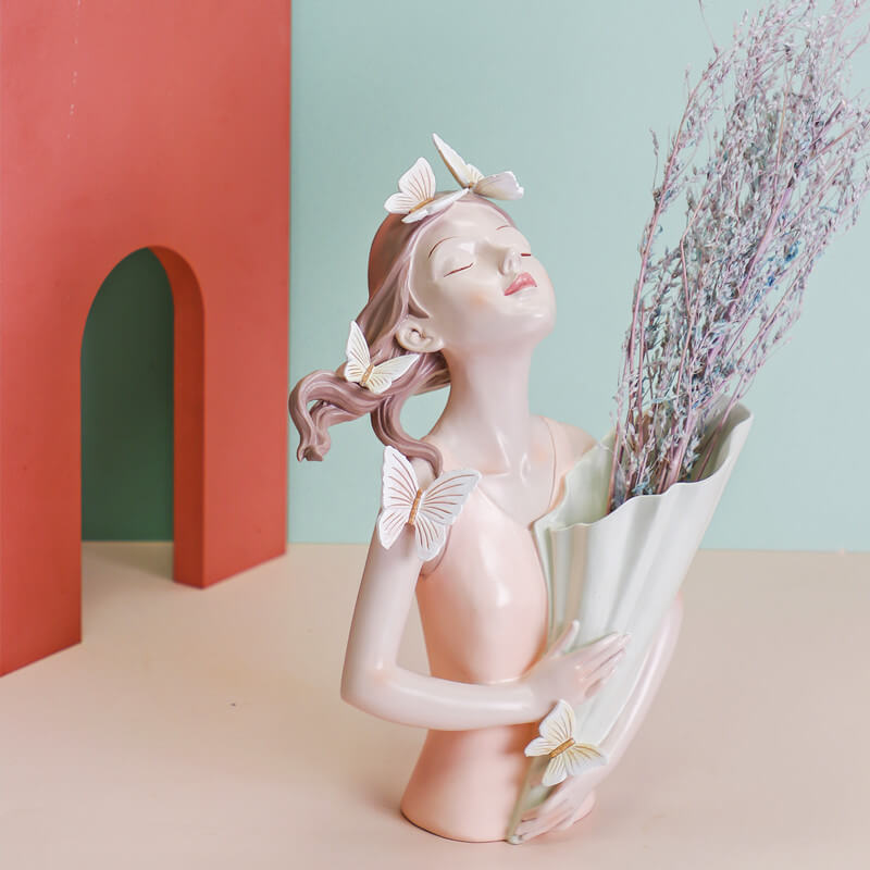Lighteme Looking up Bouquet Girl Decoration