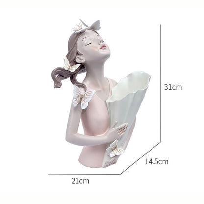 Lighteme Looking up Bouquet Girl Decoration