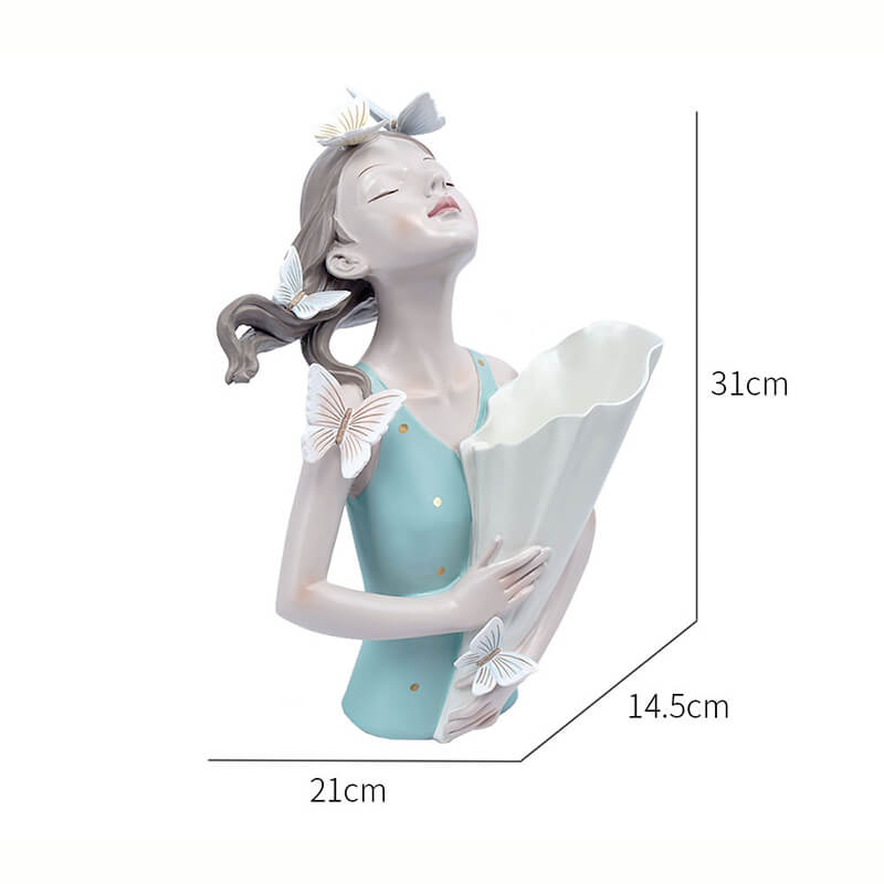 Lighteme Looking up Bouquet Girl Decoration