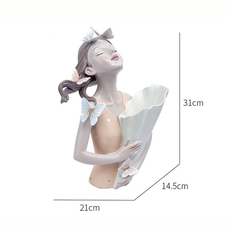 Lighteme Looking up Bouquet Girl Decoration