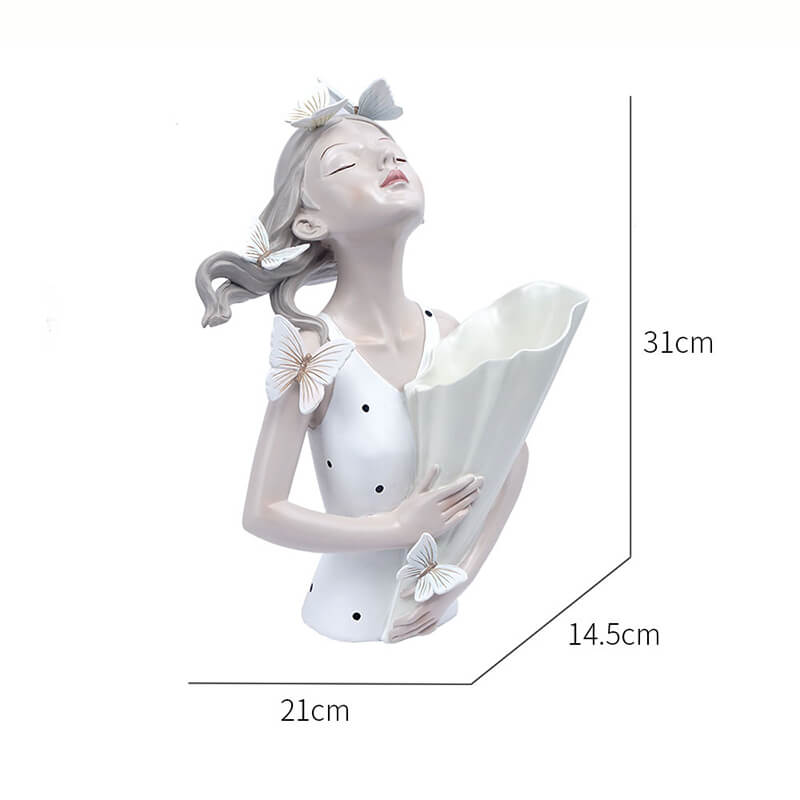 Lighteme Looking up Bouquet Girl Decoration