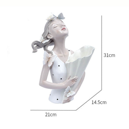 Lighteme Looking up Bouquet Girl Decoration