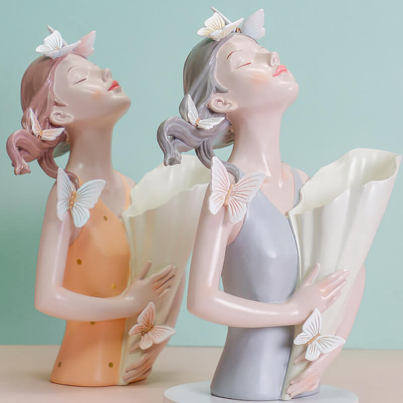 Lighteme Looking up Bouquet Girl Decoration