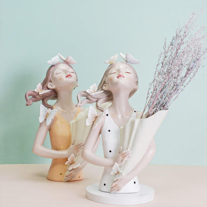 Lighteme Looking up Bouquet Girl Decoration