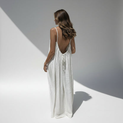 Loose Fit Spaghetti Strap Dress