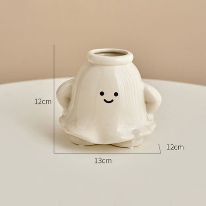 Vase en céramique fantôme adorable de Lighteme