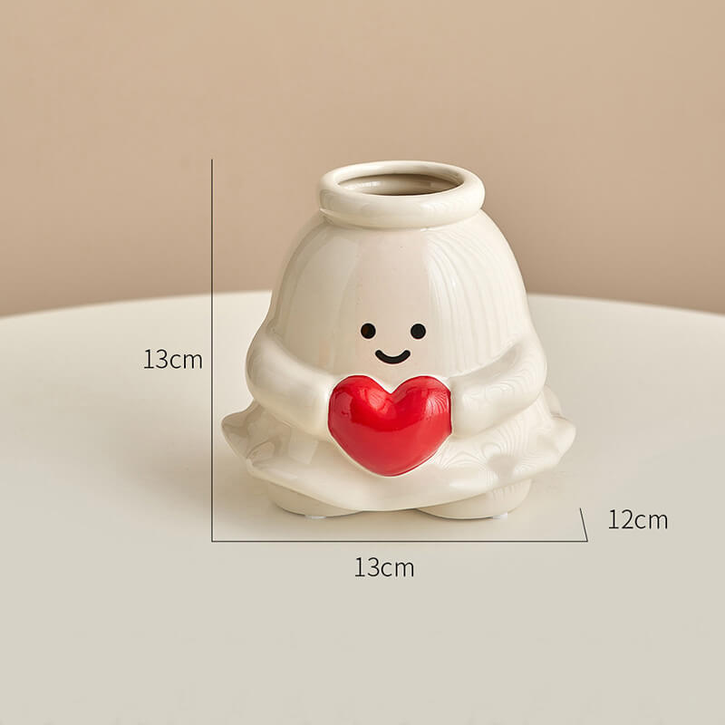 Vase en céramique fantôme adorable de Lighteme