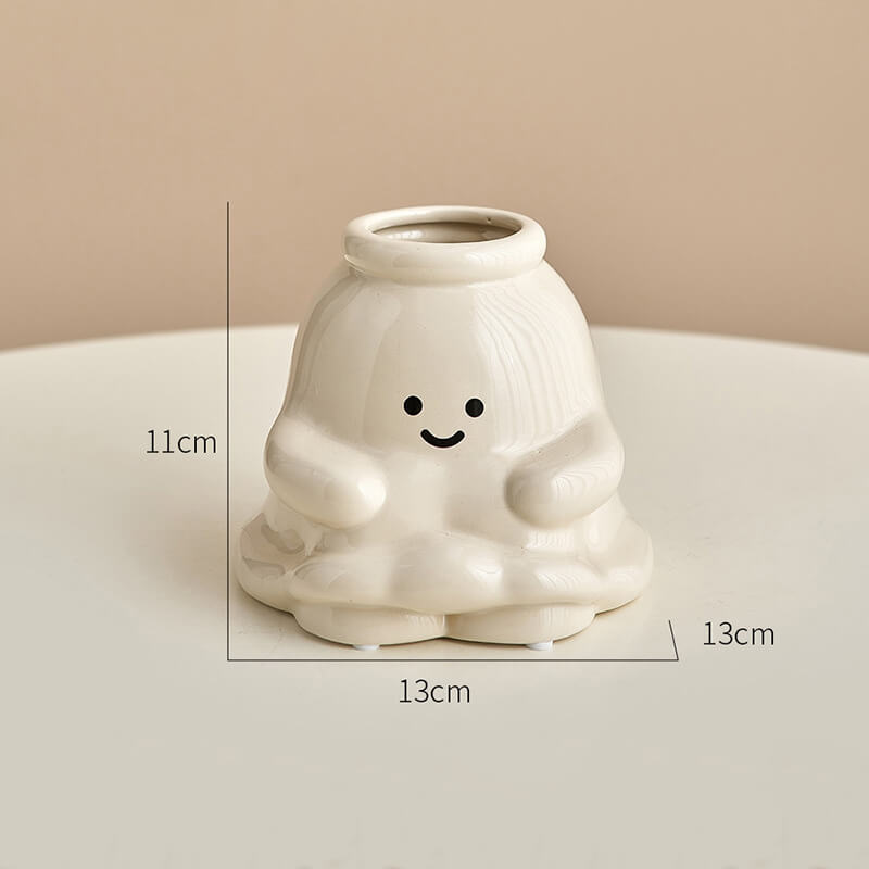 Vase en céramique fantôme adorable de Lighteme