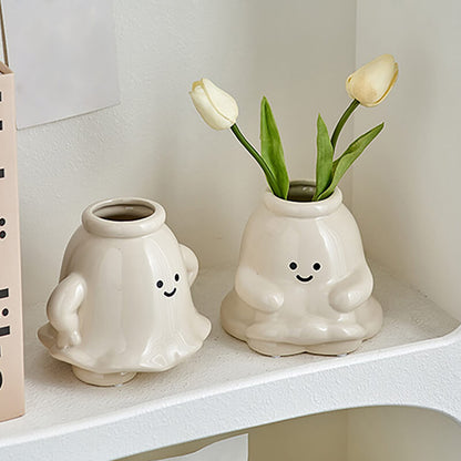 Vase en céramique fantôme adorable de Lighteme