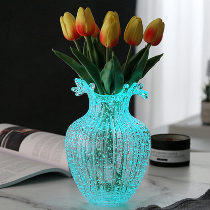Lighteme Luminous Glass Vase