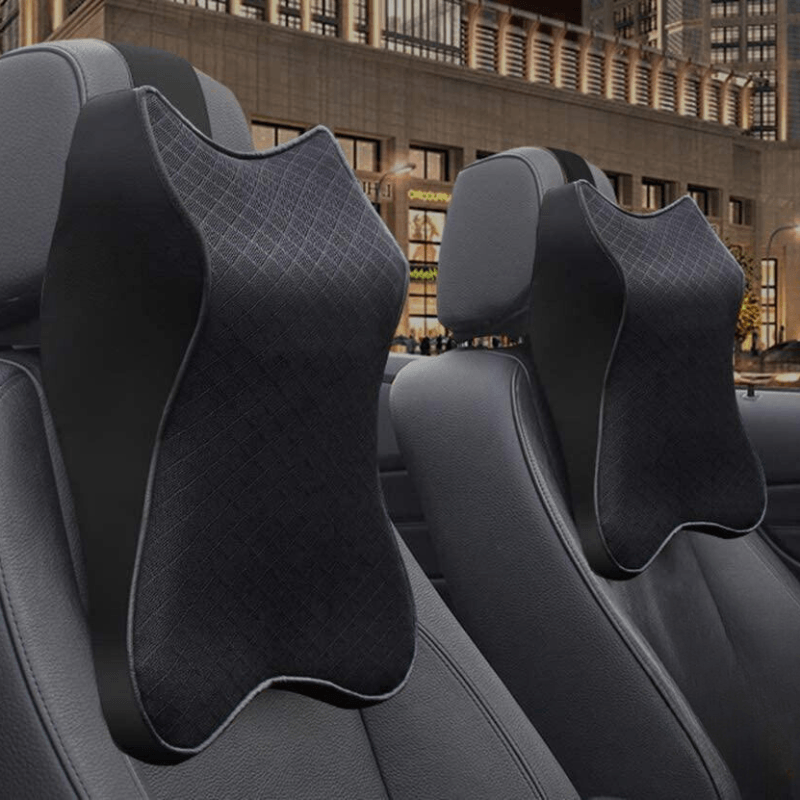 Lighteme Ergonomisches Nacken- und Rückenkissen fürs Auto