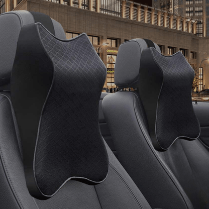 Lighteme Ergonomisches Nacken- und Rückenkissen fürs Auto