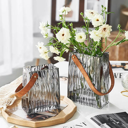 Lighteme Light Luxury Portable Glass Vase