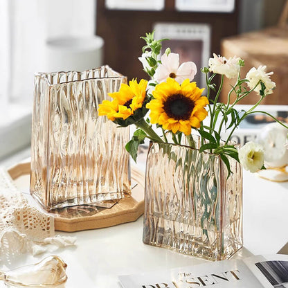 Lighteme Light Luxury Portable Glass Vase