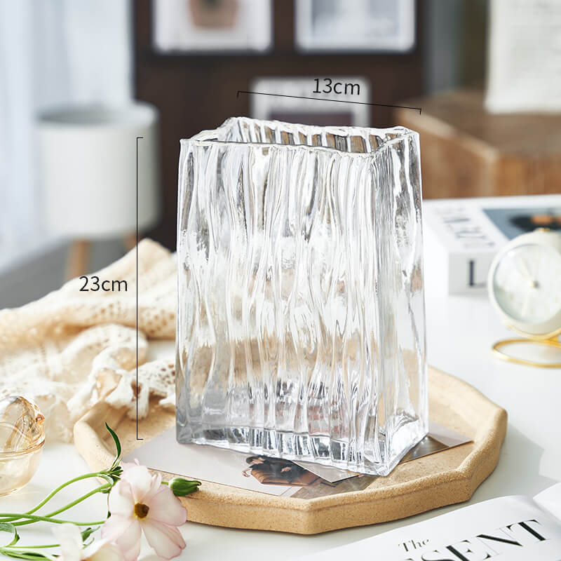 Lighteme Light Luxury Portable Glass Vase