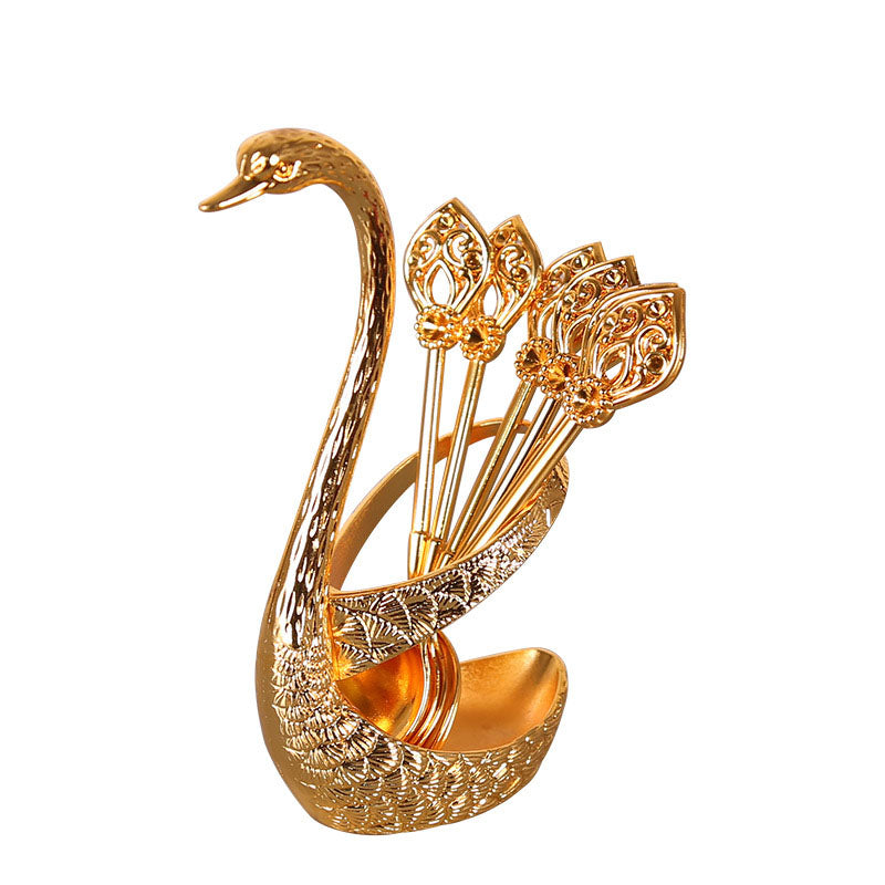 Lighteme Luxury Swan Spoon Set