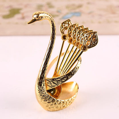 Lighteme Luxury Swan Spoon Set