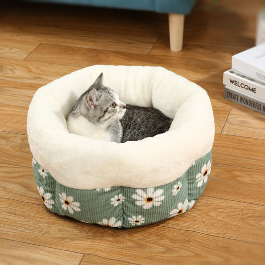 Lighteme Luxury Kitten House Collapsible Machine Washable (5 colors & 2 sizes)