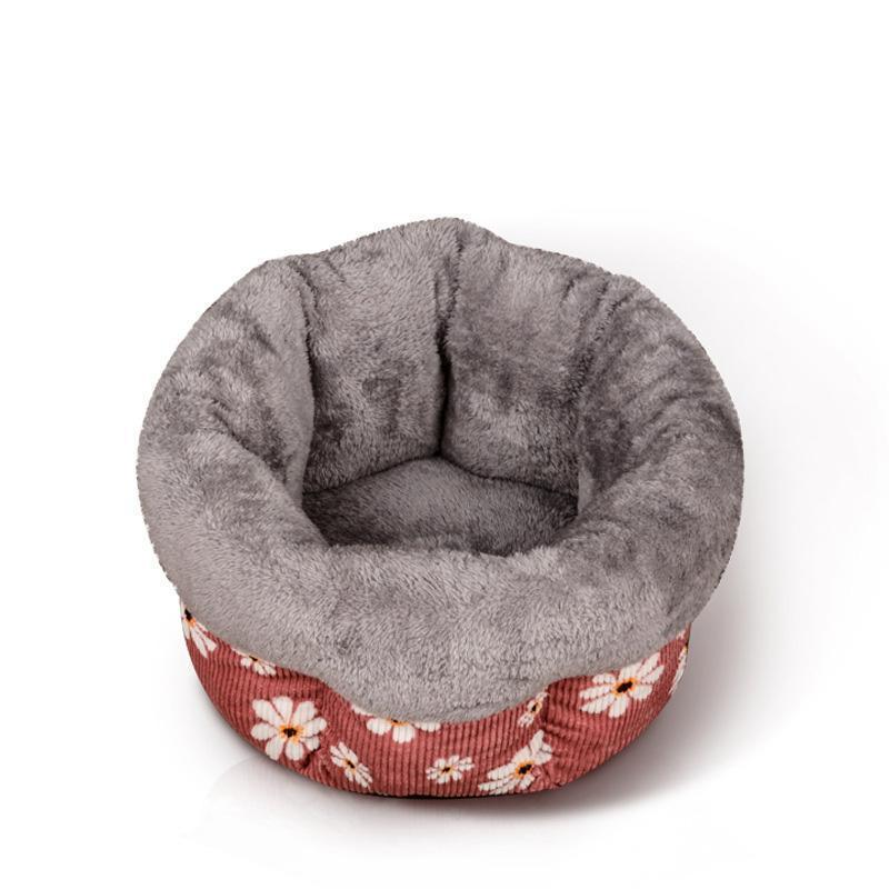Maison de luxe pour chatons Lighteme, pliable et lavable en machine (5 couleurs et 2 tailles)