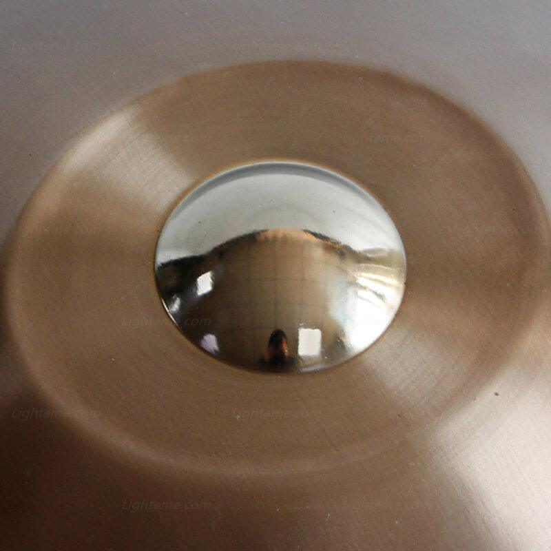 Mountain Rain 22 Zoll 9 Noten Handpan aus Edelstahl, Kurd/Celtic Tonleiter D-Moll Hang Drum Fur Anfanger