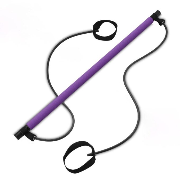 Lighteme Multi Functional Stretched Pilates Bar - Full Body Workout At Home