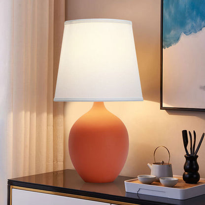 Lampe de bureau simple en céramique Lighteme Macaron