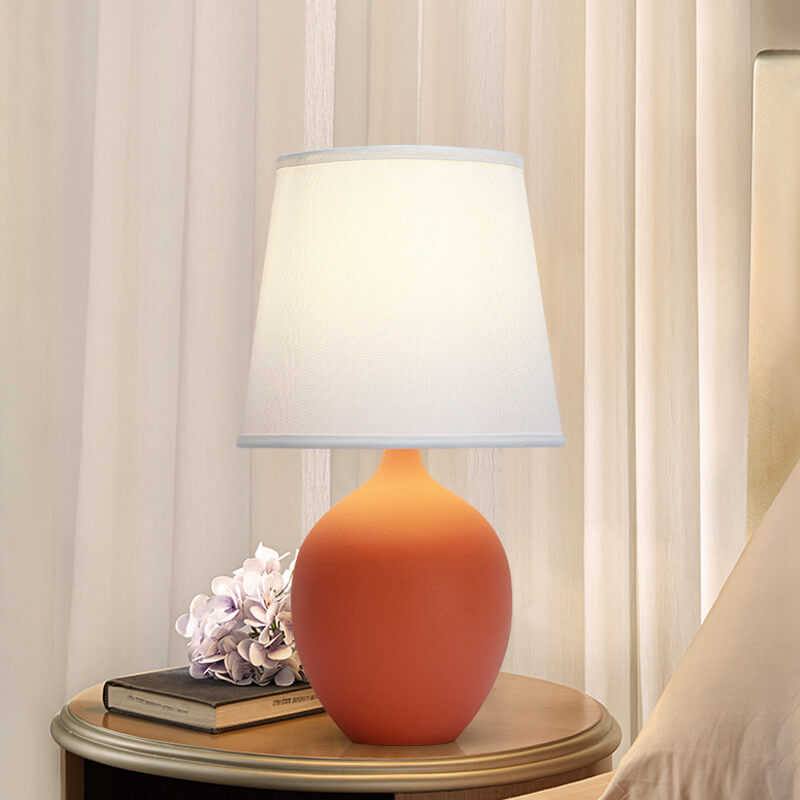 Lampe de bureau simple en céramique Lighteme Macaron