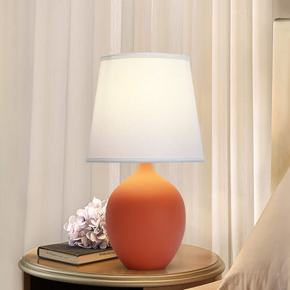 Lampe de bureau simple en céramique Lighteme Macaron