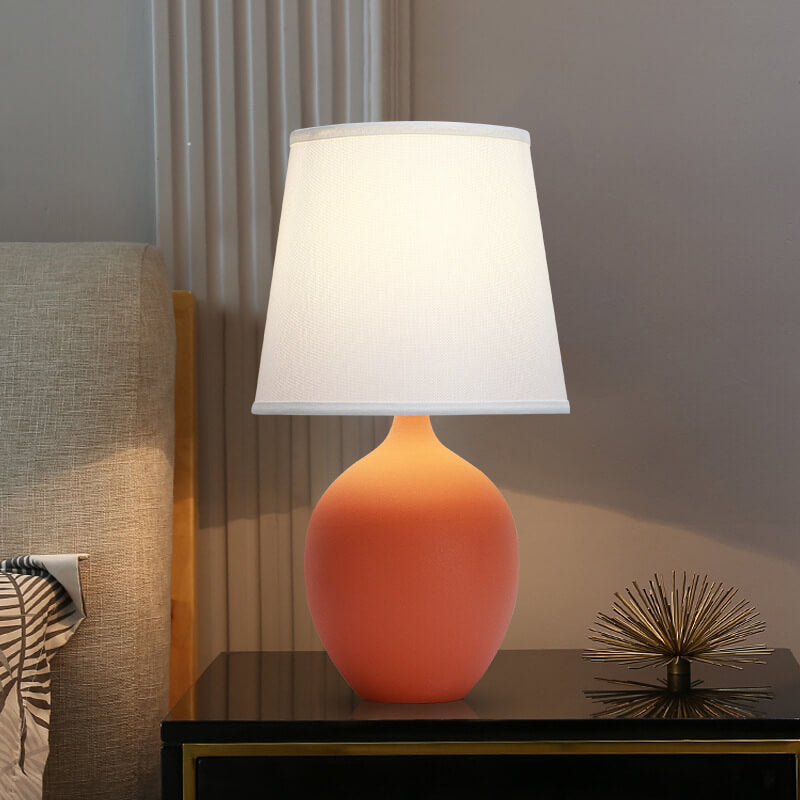 Lampe de bureau simple en céramique Lighteme Macaron