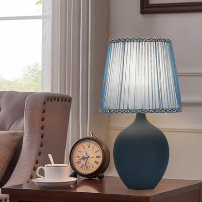 Lampe de bureau simple en céramique Lighteme Macaron
