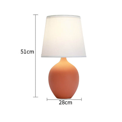 Lampe de bureau simple en céramique Lighteme Macaron