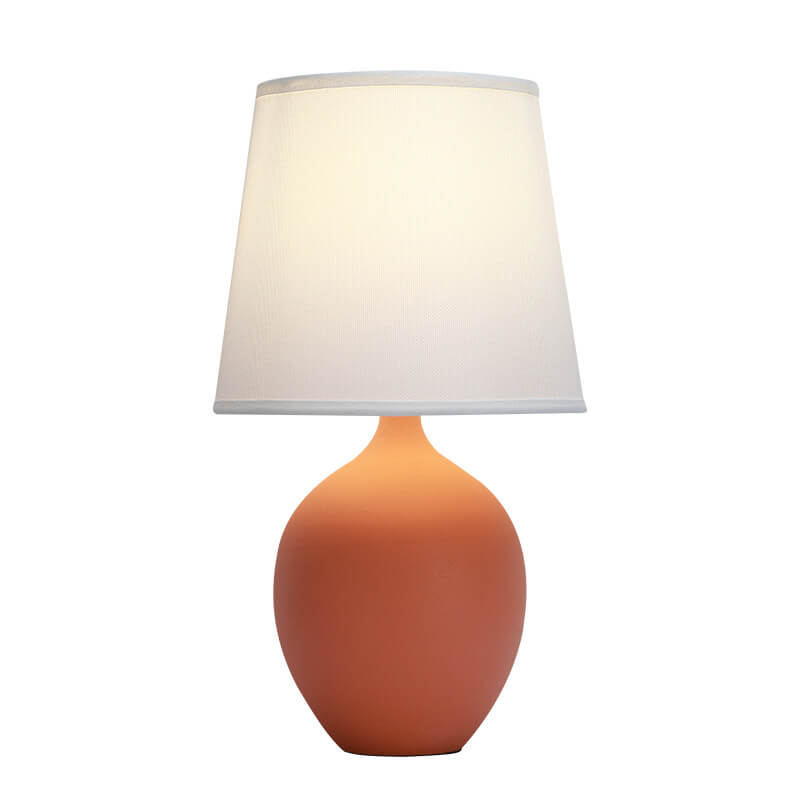 Lampe de bureau simple en céramique Lighteme Macaron