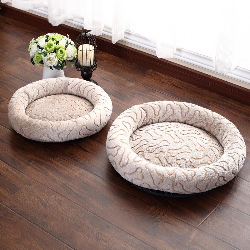 Lighteme Machine Washable Bone Dog Bed (2 sizes)