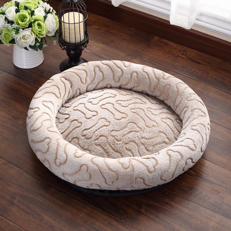 Lighteme Machine Washable Bone Dog Bed (2 sizes)