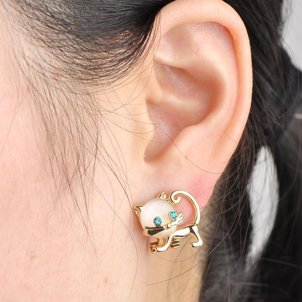 Lighteme Double Cat Earrings (2 colors)