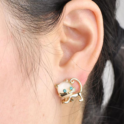 Lighteme Double Cat Earrings (2 colors)