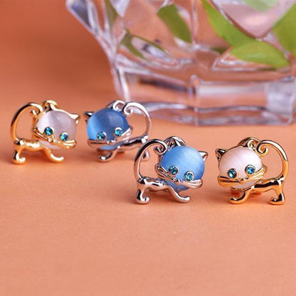 Lighteme Double Cat Earrings (2 colors)