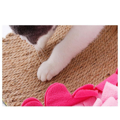 Lighteme Mermaid Sniffing Pad Cat Grinds Paw Carpet