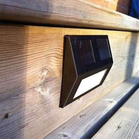 Lighteme Metal Solar Deck Lights