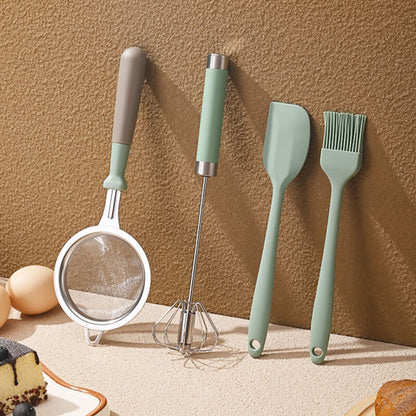 Ensemble de pâtisserie en silicone Lighteme Milk Green