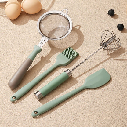 Ensemble de pâtisserie en silicone Lighteme Milk Green
