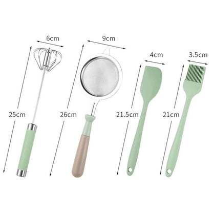 Ensemble de pâtisserie en silicone Lighteme Milk Green