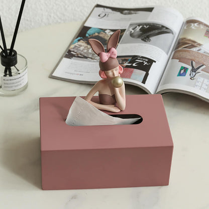 Lighteme Modern Girls Tissue Storage Box