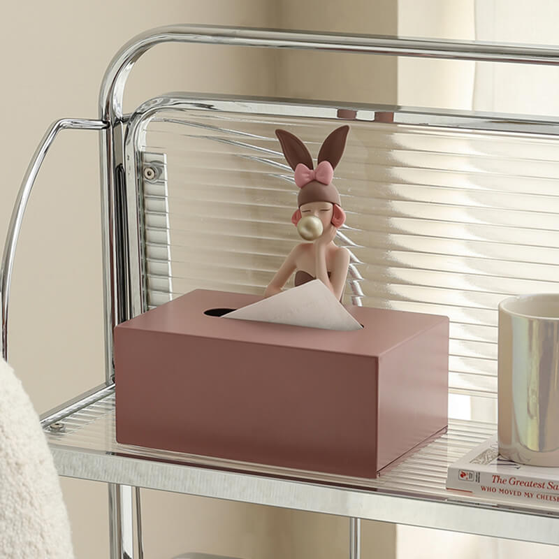 Lighteme Modern Girls Tissue Storage Box
