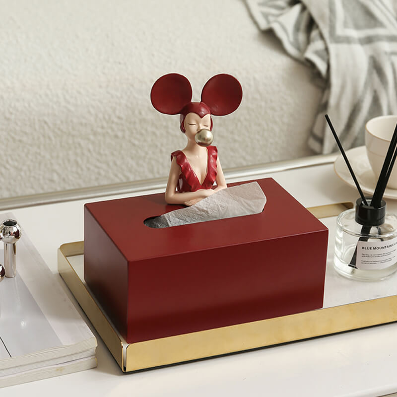 Lighteme Modern Girls Tissue Storage Box